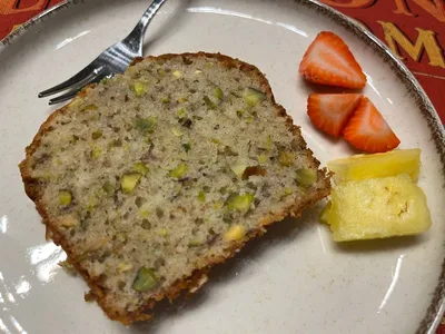 Pisztáciás citromos reggeli süti recept recept fotó