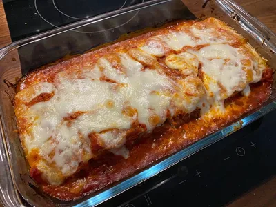 Spenótos-ricottás canelloni recept recept fotó