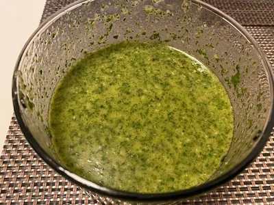 Chimichurri szósz recept recept fotó