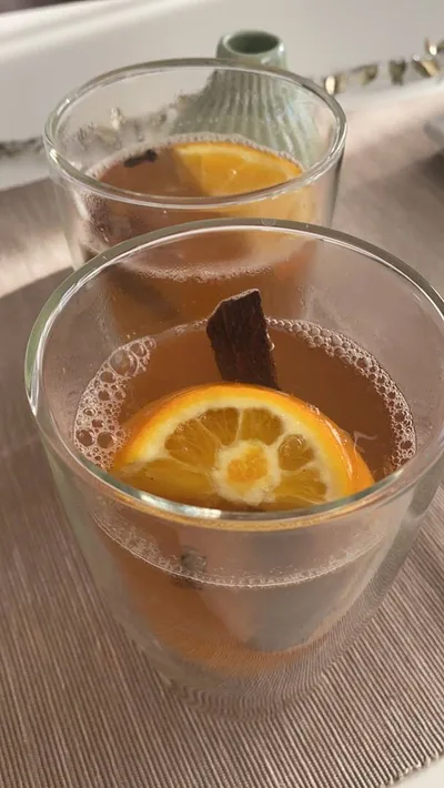 Forralt fehérbor recept recept fotó