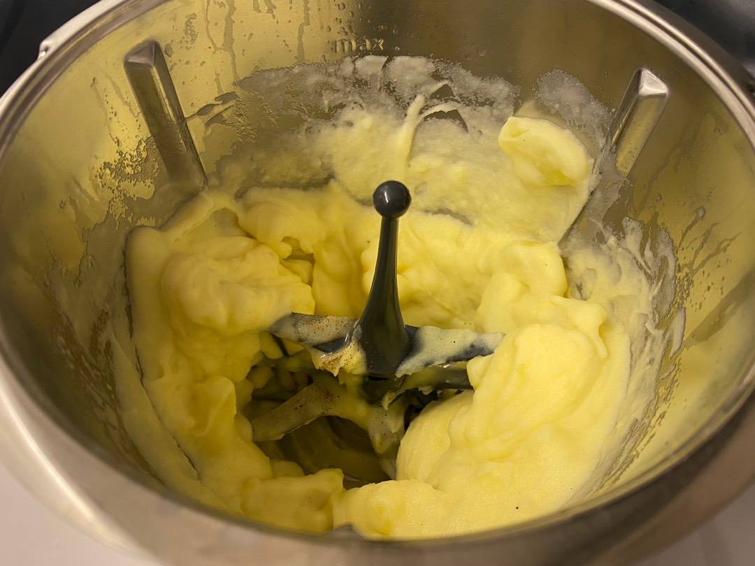 Thermomix darabos krumplipüré recept