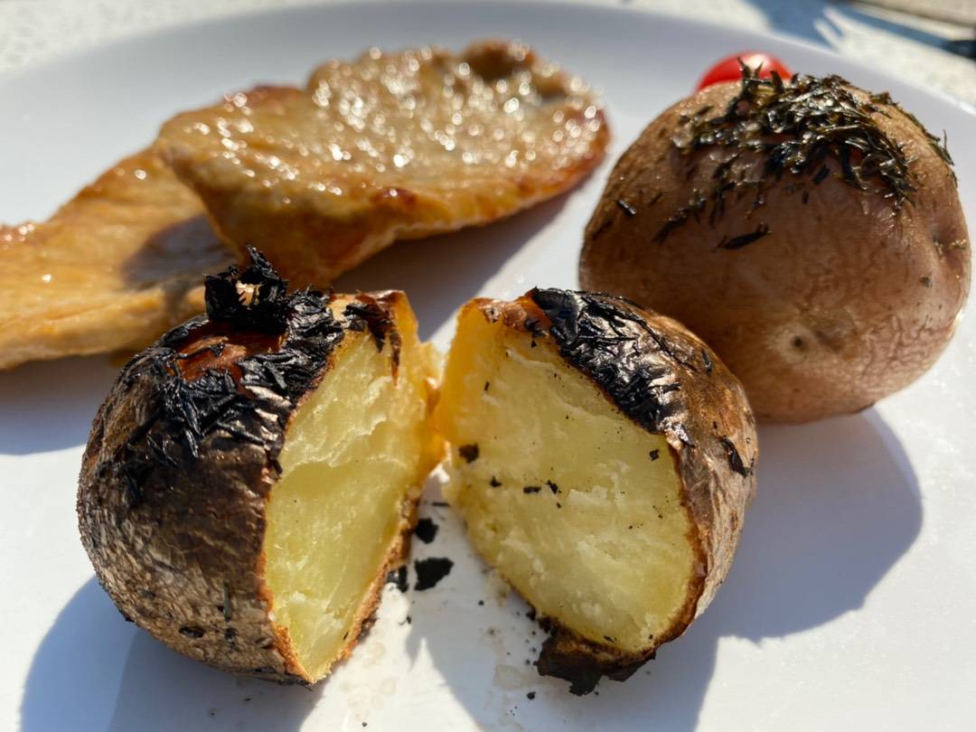 Héjában sült krumpli recept – főfotó