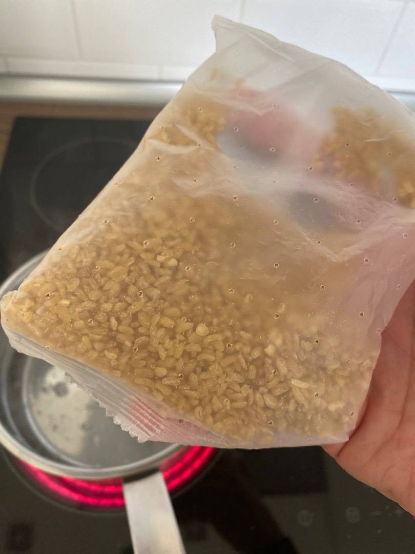 Rizses husi bulgurból, Luci kedvence recept – 1. lépés