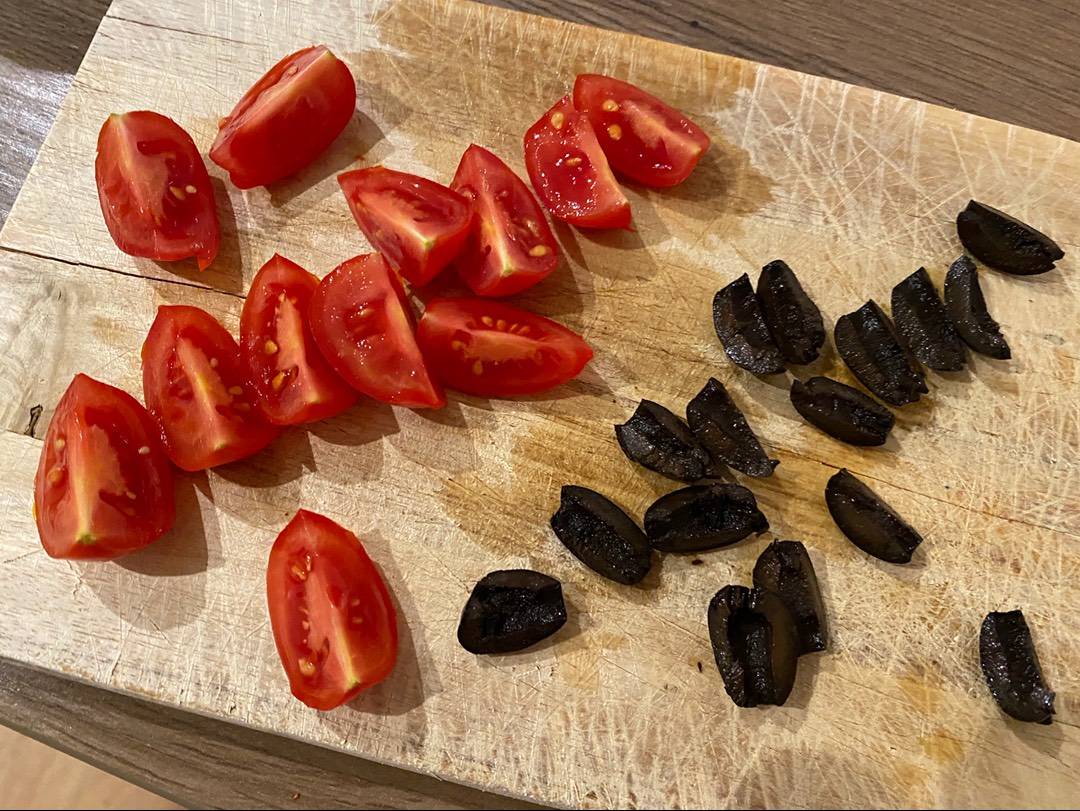 Egyszerű pesztós tészta recept – 3. lépés