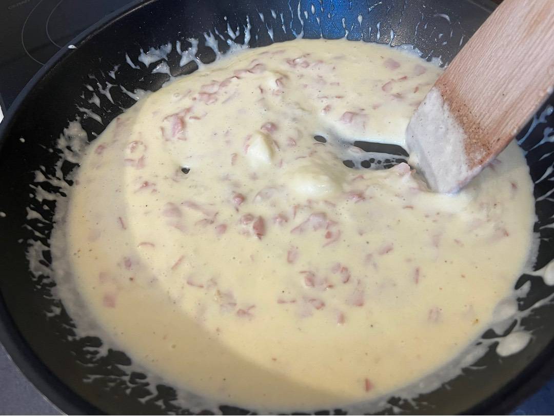 Mascarponés-sonkás penne recept – 6. lépés
