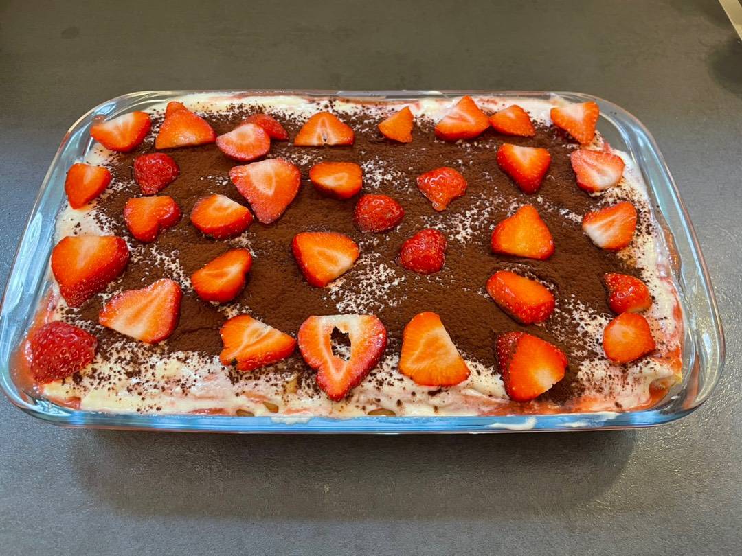 Epres tiramisu recept – 9. lépés