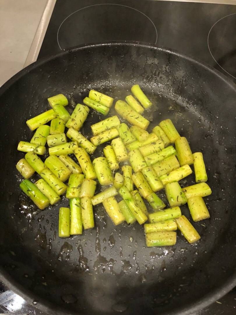 Tavaszi spárgás omlett recept – 4. lépés