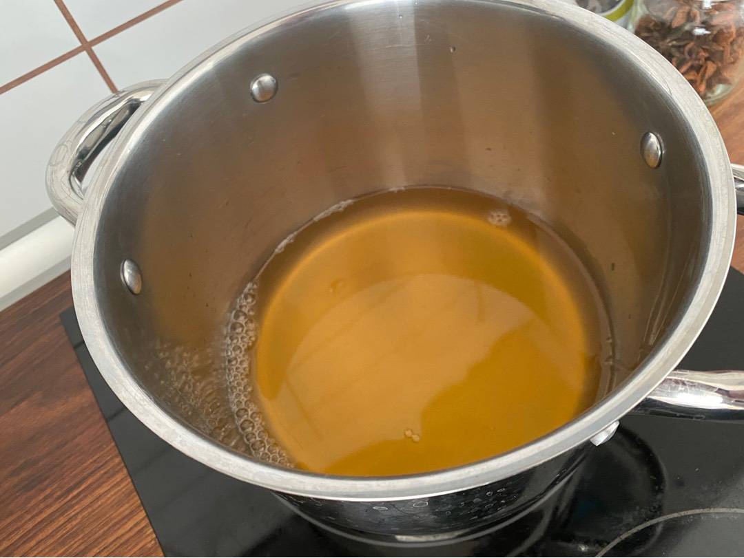 Forralt fehérbor recept – 1. lépés