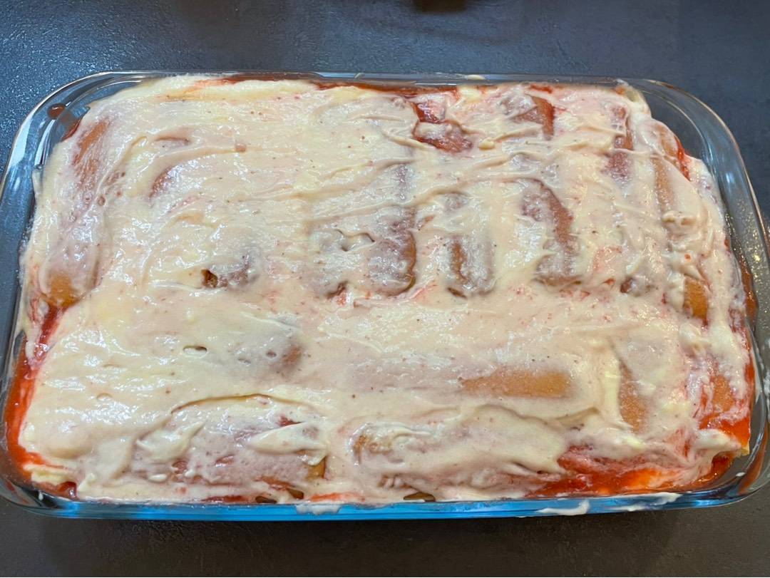 Epres tiramisu recept – 8. lépés
