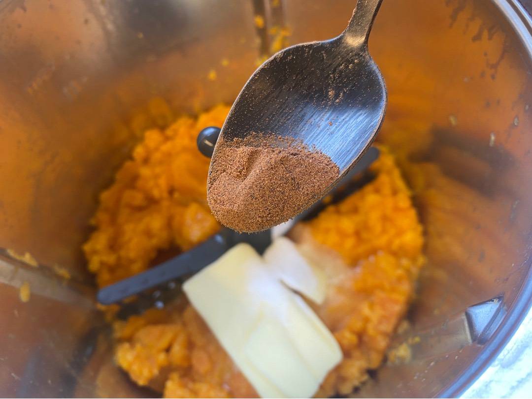 Édesburgonya püré köret Thermomixben recept – 5. lépés