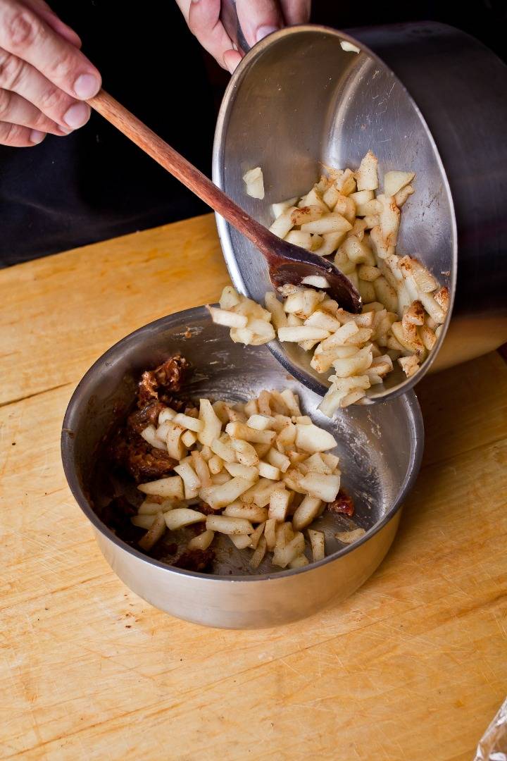 Almás pite sütés nélkül recept – 8. lépés