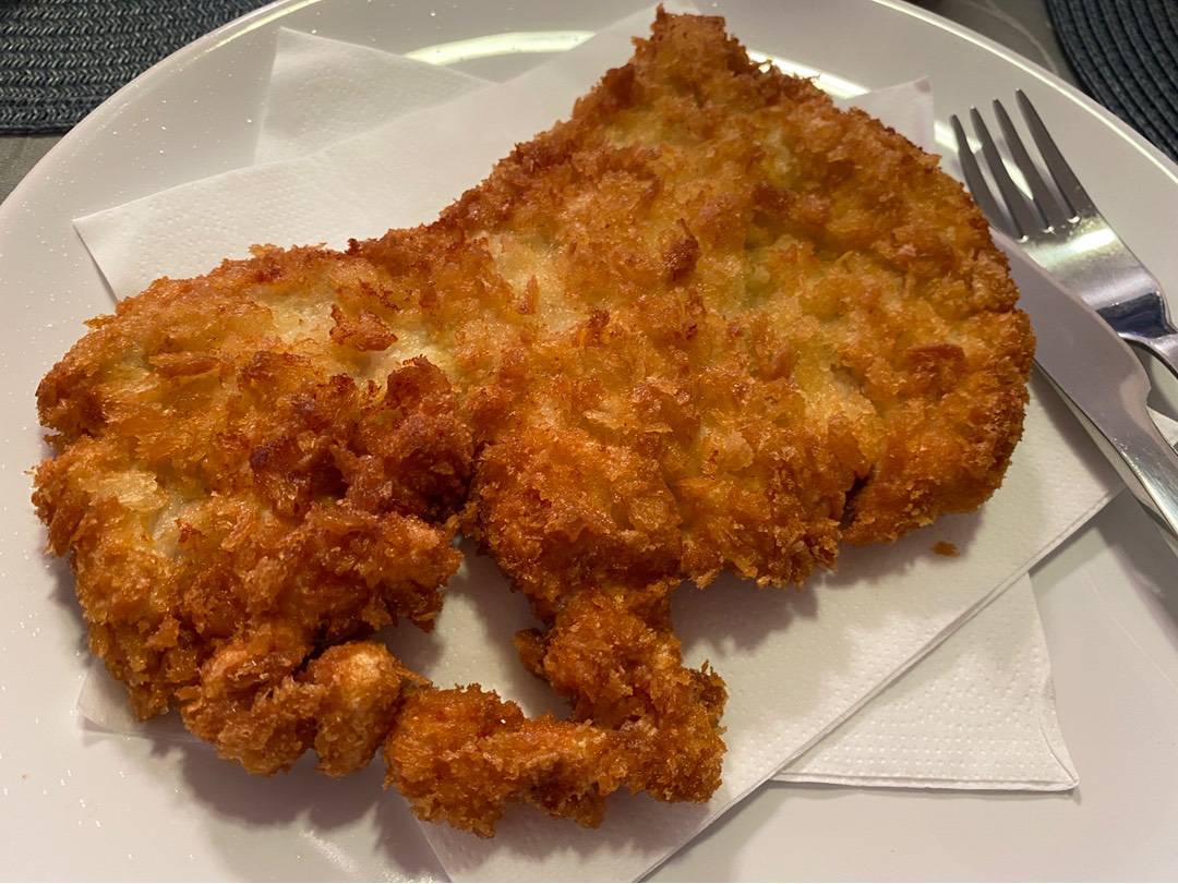 Egyszerű rántott csirkemell recept – 10. lépés