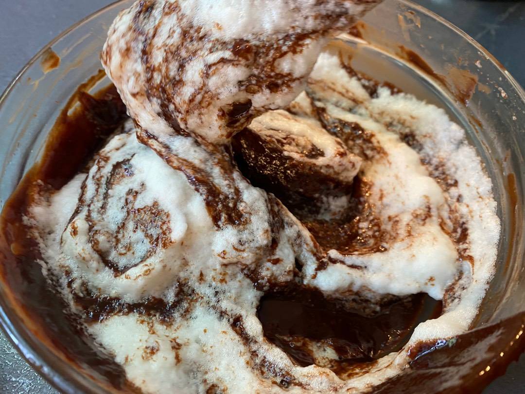 M&M's-es csokiszufflé recept – 5. lépés