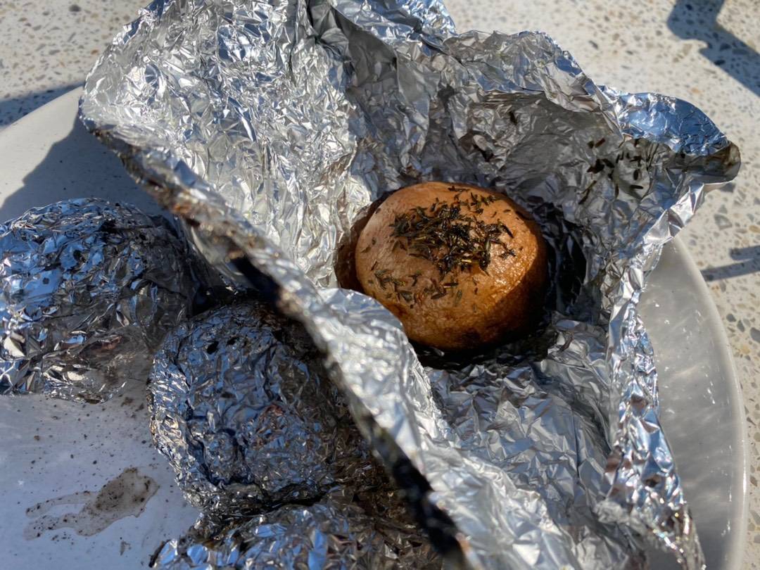 Héjában sült krumpli recept – 6. lépés