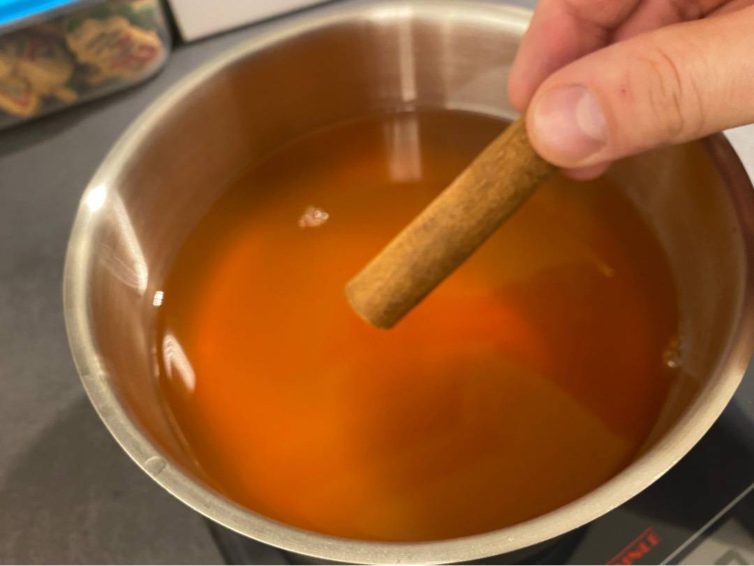 Hot Aperol recept – 4. lépés