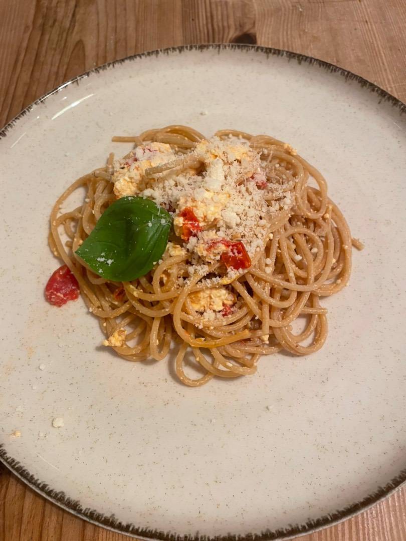 Paradicsomos-fetás spagetti recept – 7. lépés