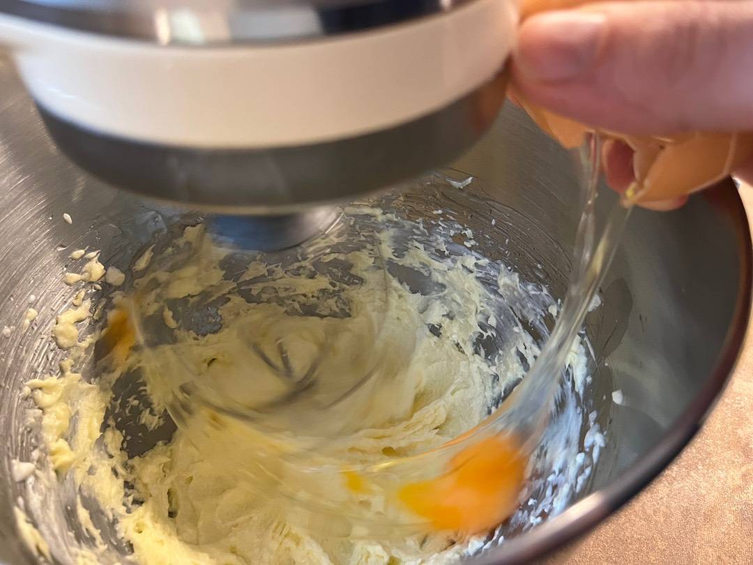 Matcha keksz fehércsokival recept – 3. lépés