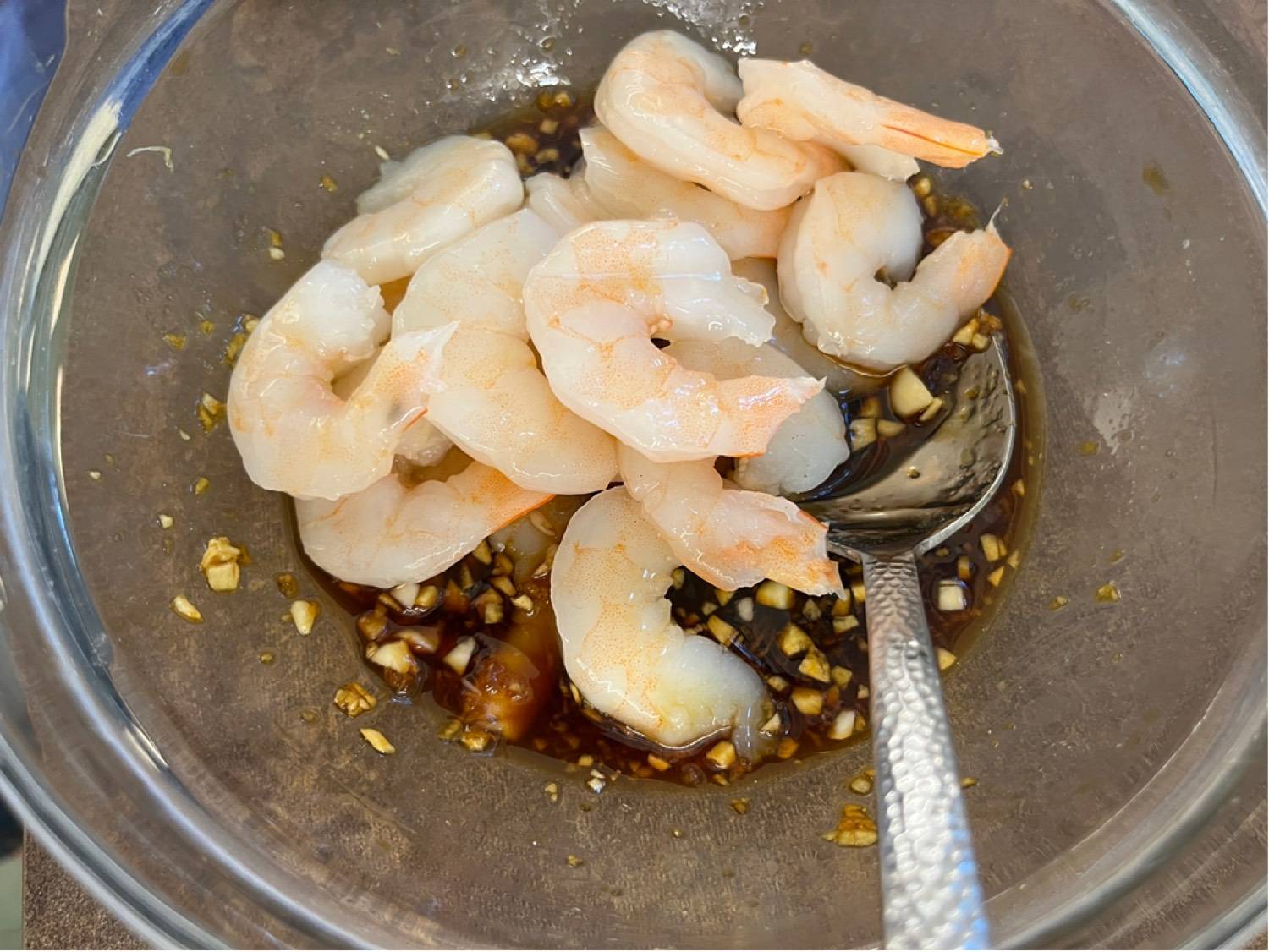 Thai mogyorós garnélás rizstál recept – 3. lépés
