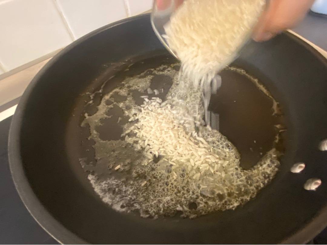 Alap rizottó recept – 3. lépés