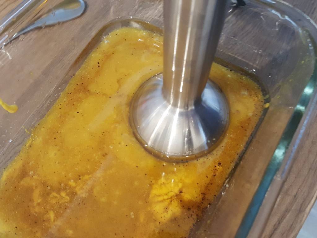 Mézes-mustáros pác recept – 2. lépés