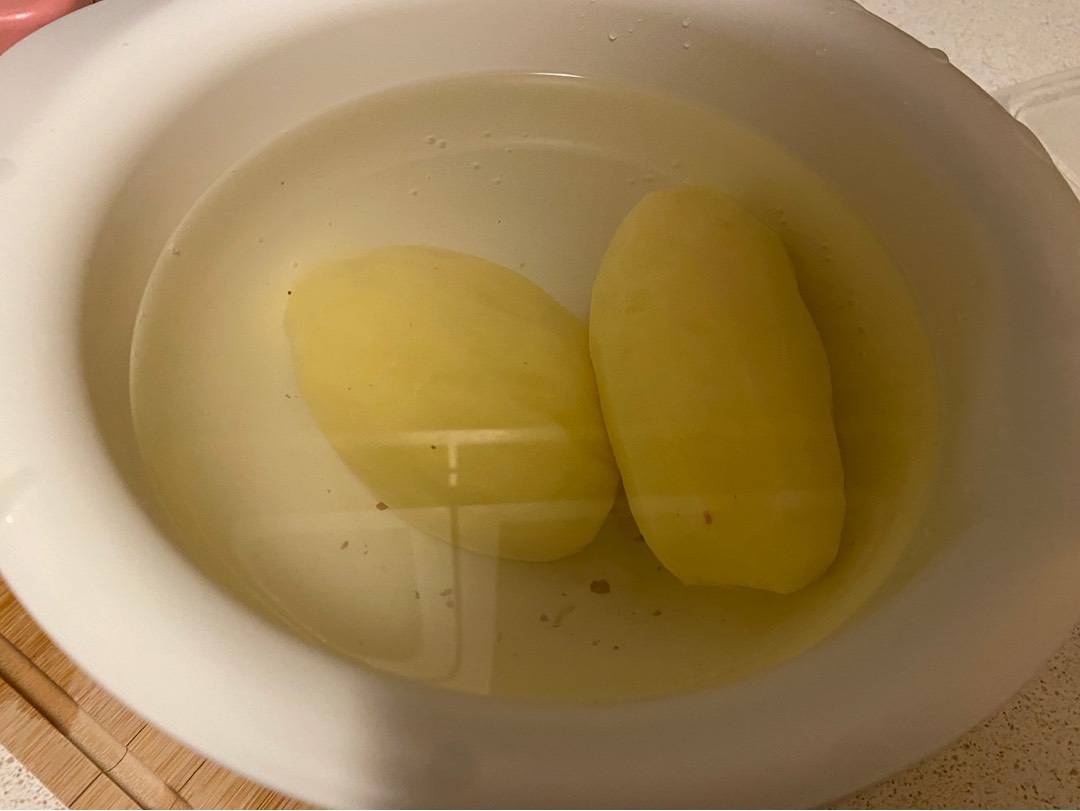 Thermomix darabos krumplipüré recept – 2. lépés