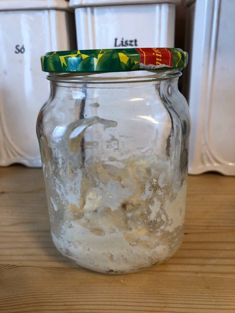Saját kovászom recept – 2. lépés