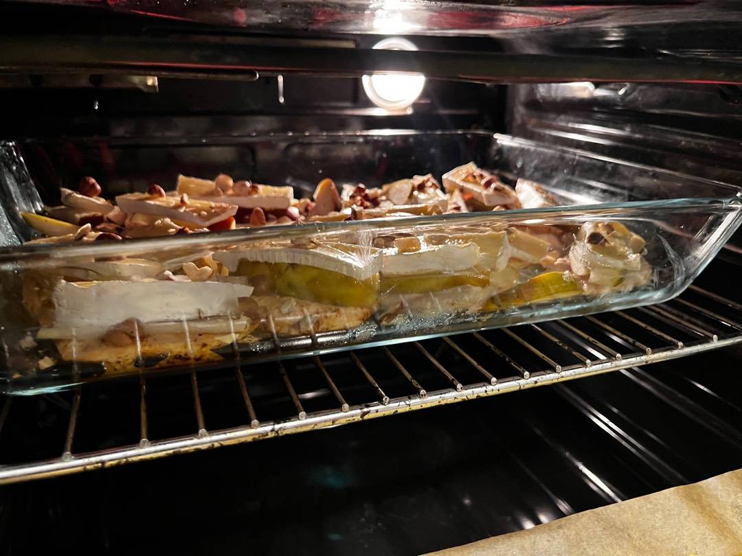 Körtés-camembertes csirkemell recept – 12. lépés