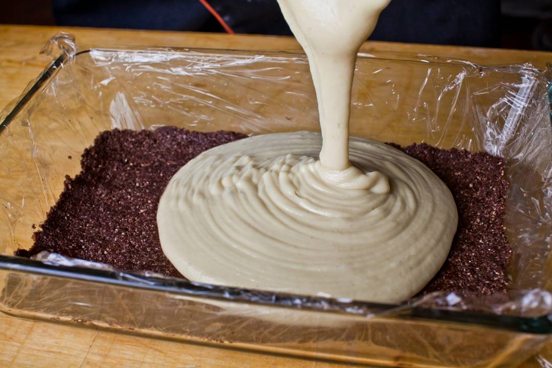 Vegán, nyers sajttorta recept – 8. lépés