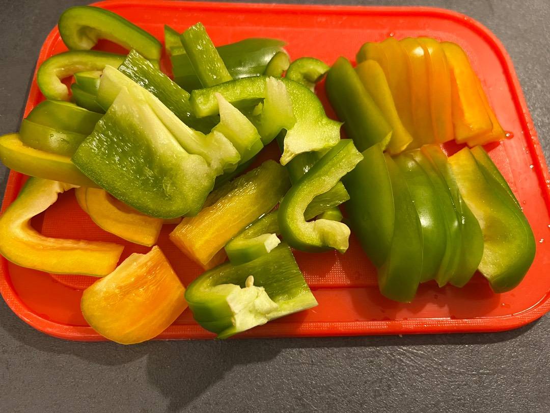 Ázsiai kesudiós csirke recept – 1. lépés