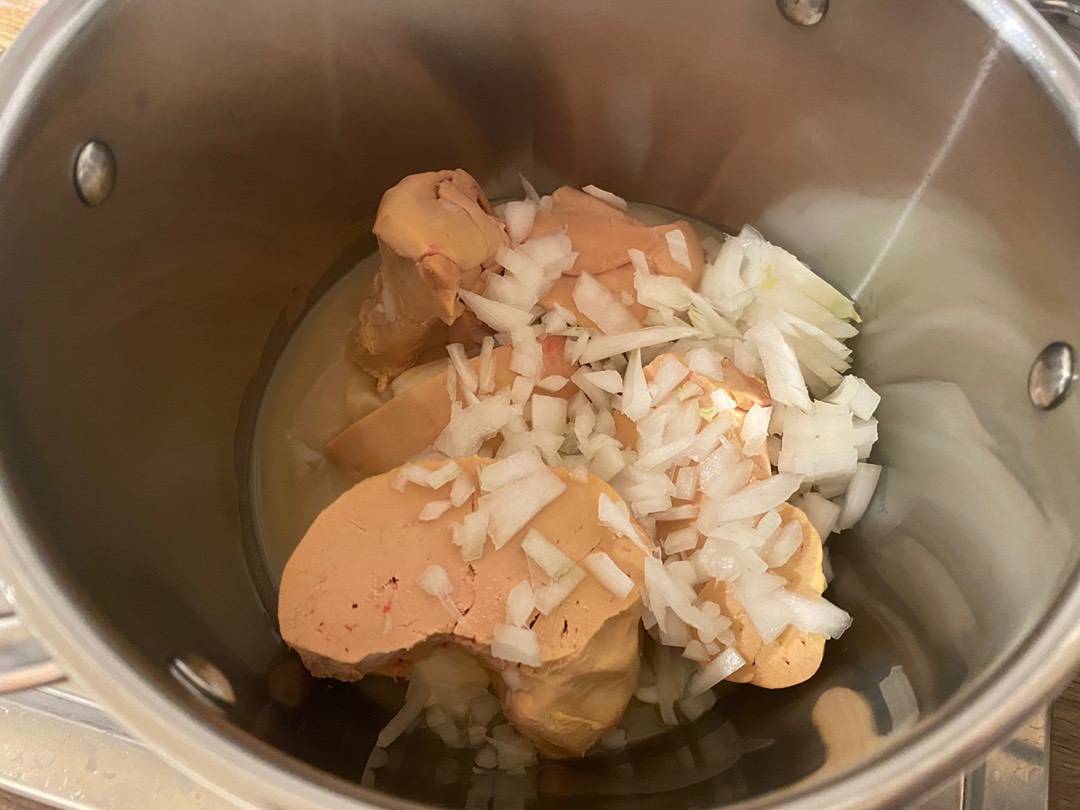 Hízott kacsamáj, vagy libamáj zsírjában recept – 6. lépés