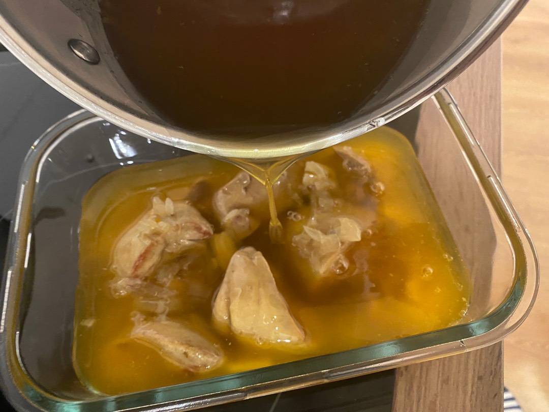 Hízott kacsamáj, vagy libamáj zsírjában recept – 10. lépés