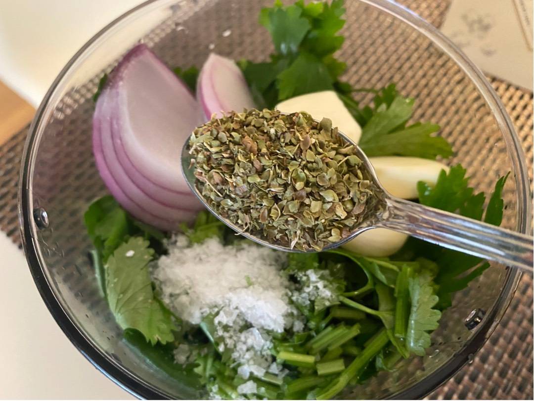 Chimichurri szósz recept – 3. lépés