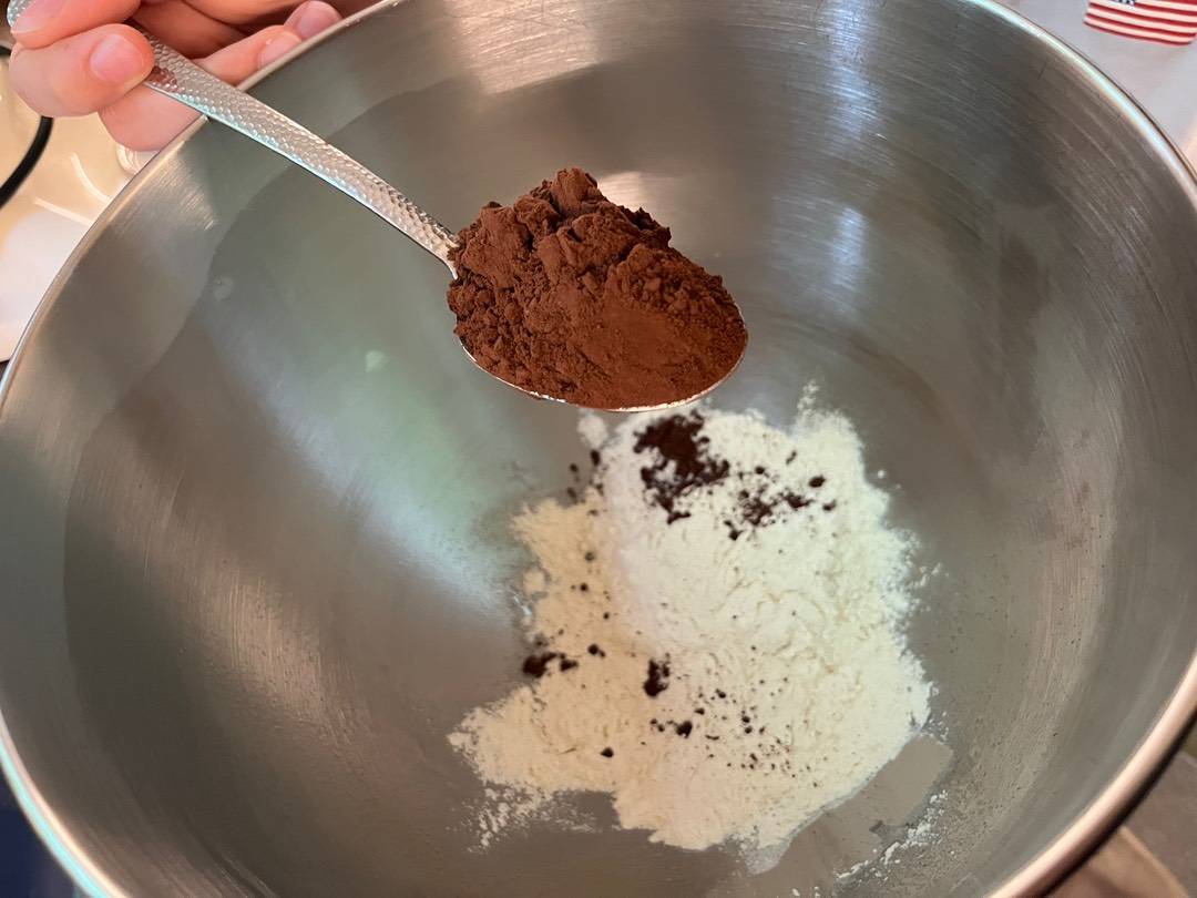 Luci Nutellás muffinja recept – 1. lépés