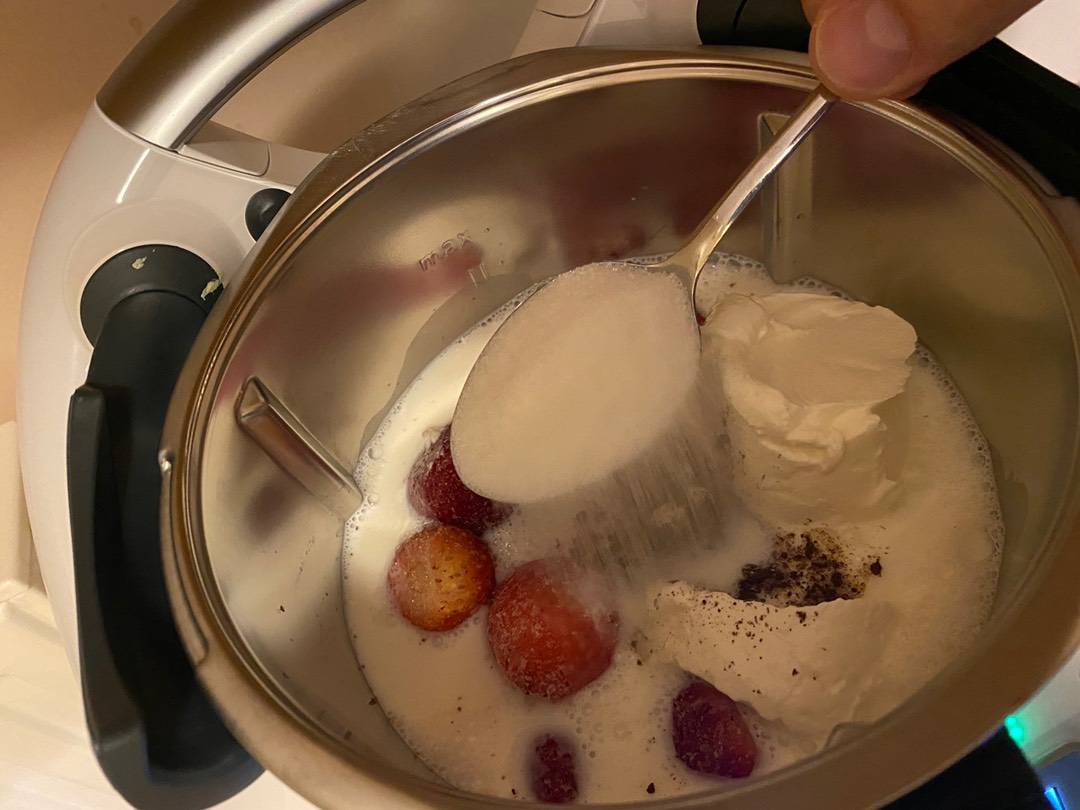 Thermomix eperkrémleves recept – 3. lépés