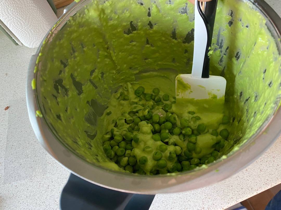 Zöldborsófözelék Thermomixben recept – 6. lépés