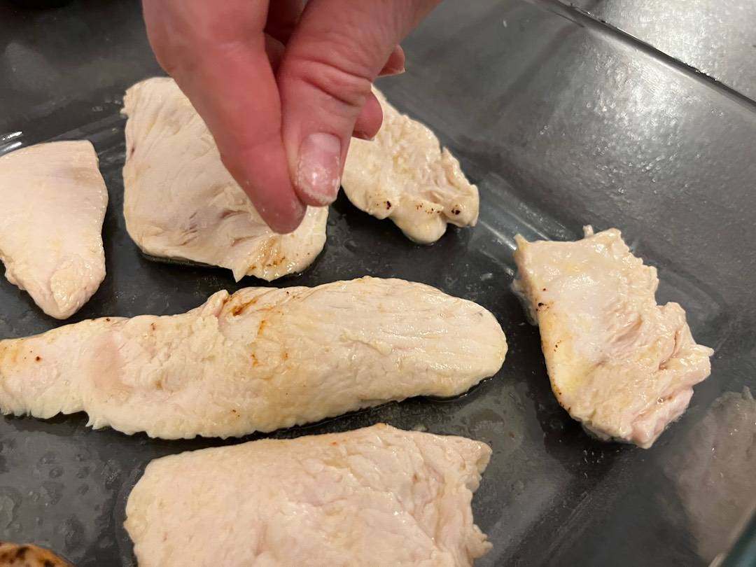 Körtés-camembertes csirkemell recept – 7. lépés