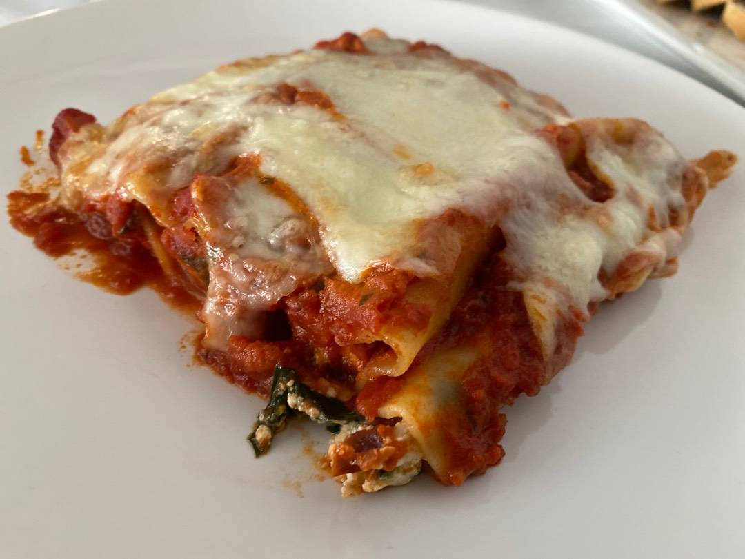 Spenótos-ricottás canelloni recept – 14. lépés