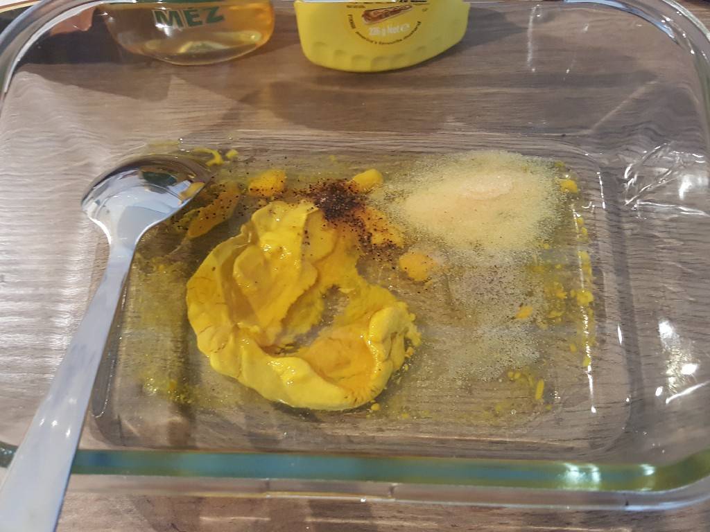 Mézes-mustáros pác recept – 1. lépés