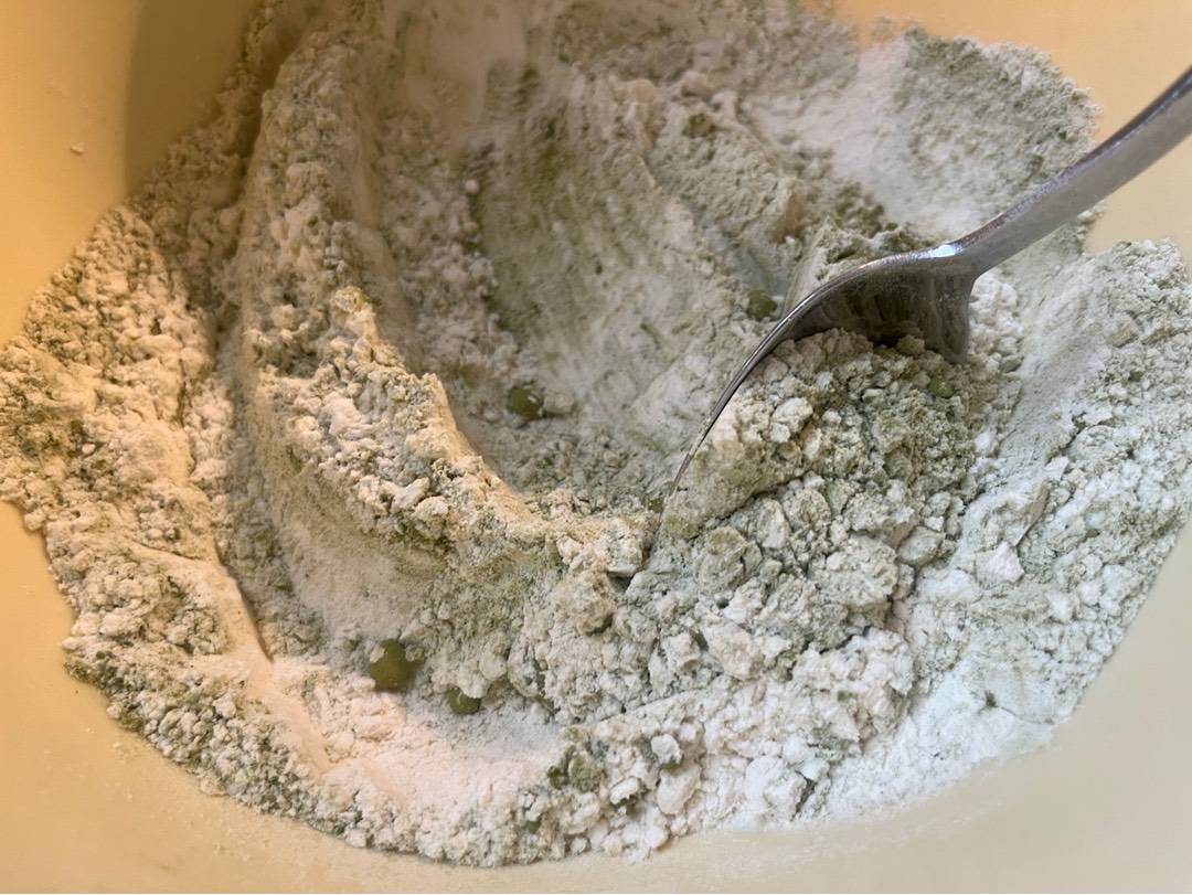 Matcha keksz fehércsokival recept – 4. lépés