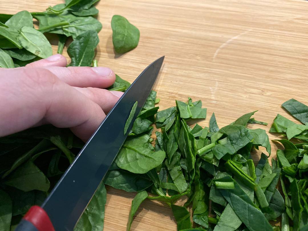 Spenótos-ricottás canelloni recept – 3. lépés