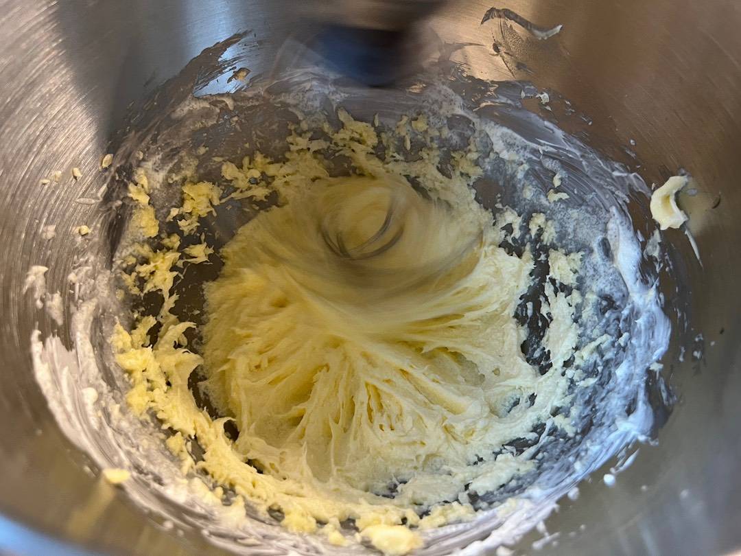 Matcha keksz fehércsokival recept – 2. lépés