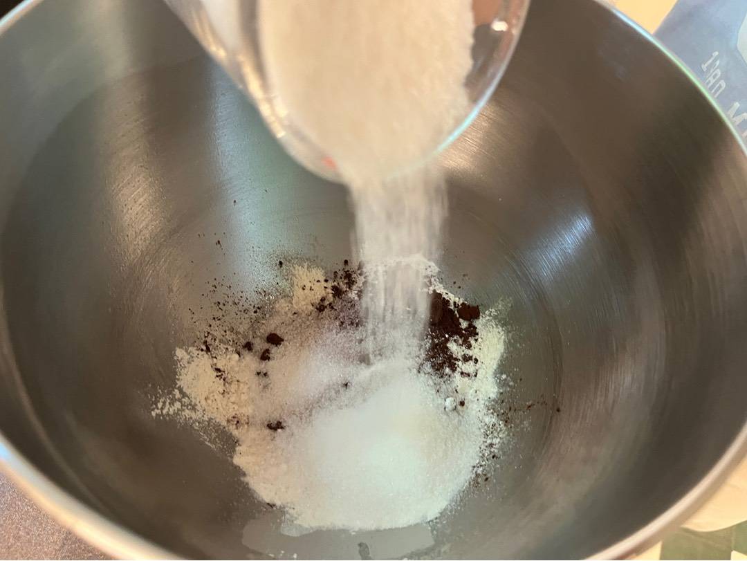 Luci Nutellás muffinja recept – 1. lépés