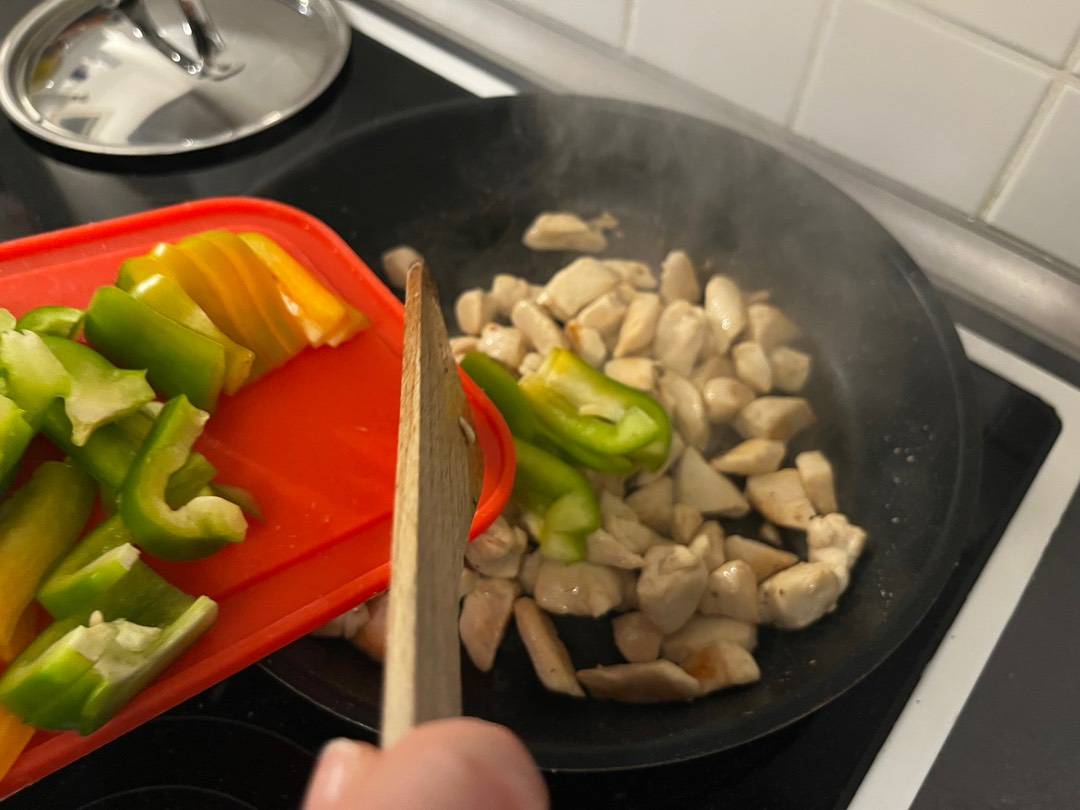 Ázsiai kesudiós csirke recept – 4. lépés