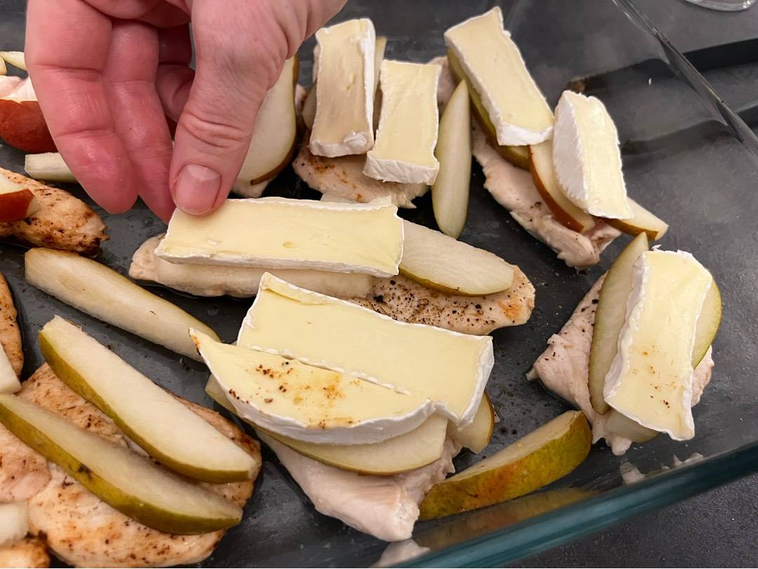 Körtés-camembertes csirkemell recept – 10. lépés