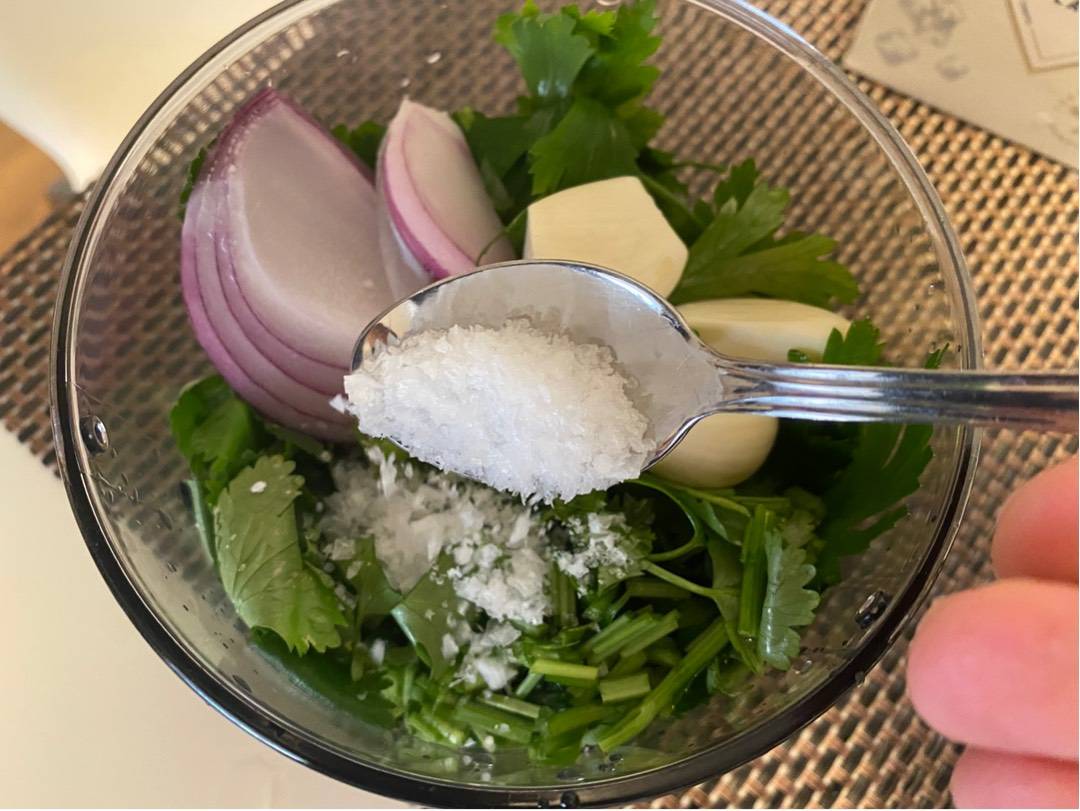 Chimichurri szósz recept – 3. lépés