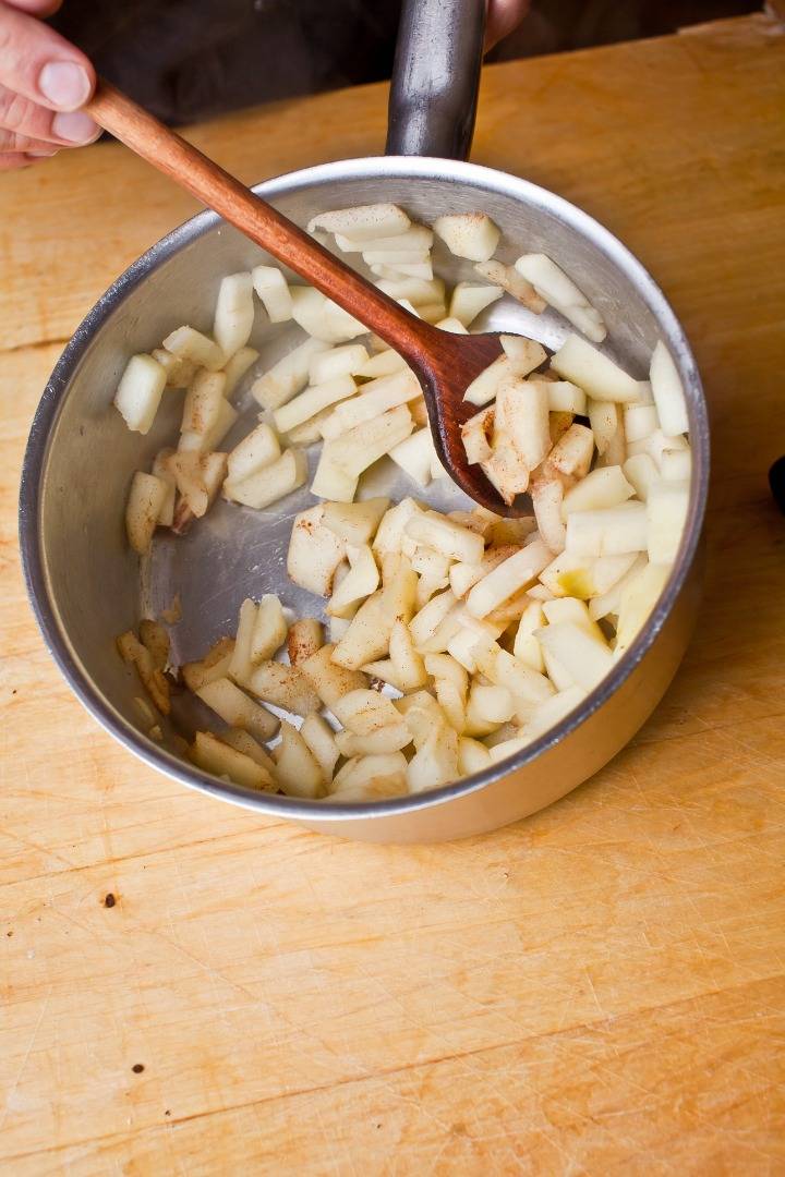 Almás pite sütés nélkül recept – 6. lépés