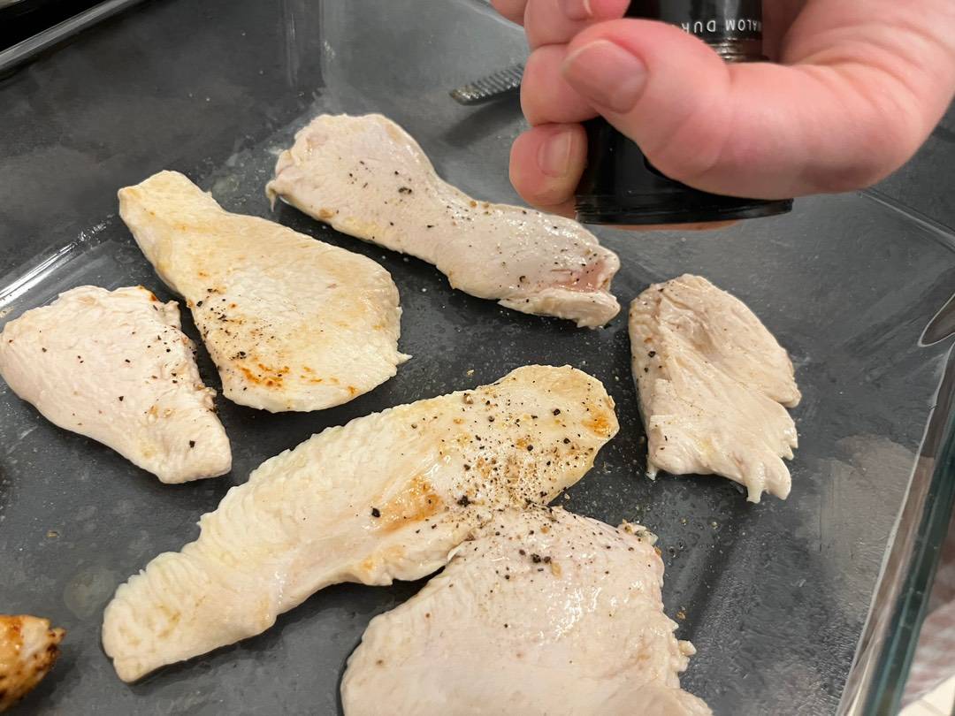 Körtés-camembertes csirkemell recept – 7. lépés