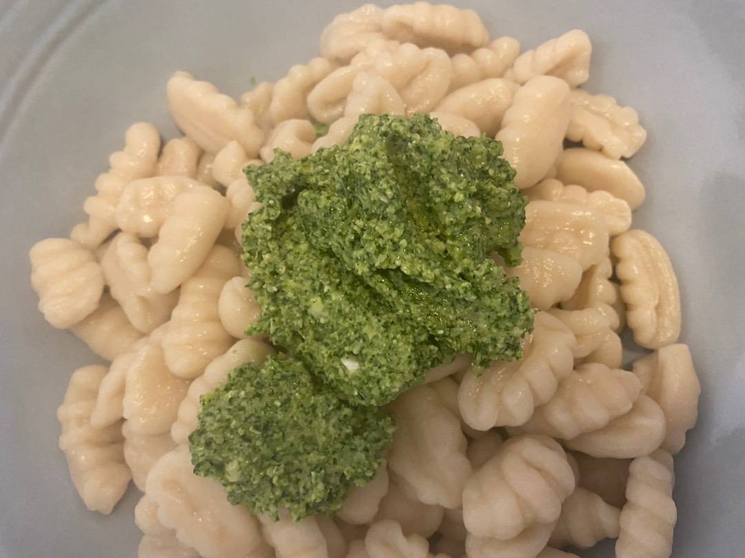Pesztós gnocchi burgonya nélkül recept – 11. lépés