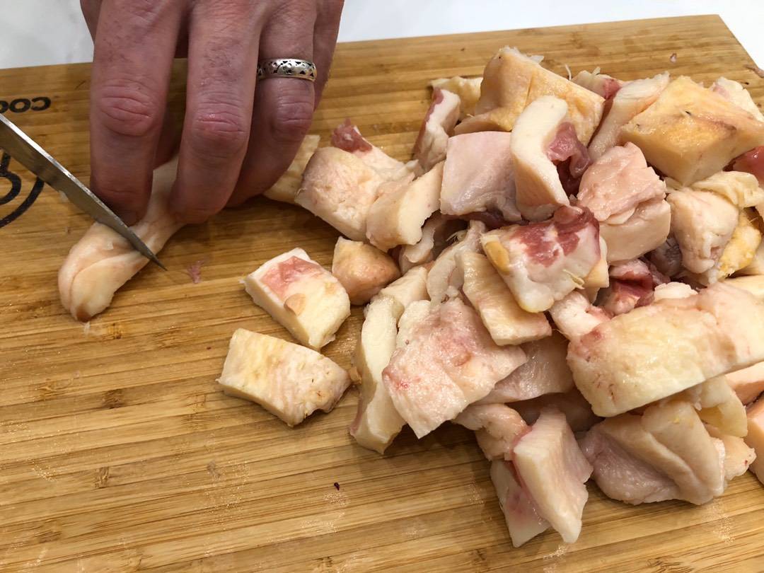 Libatepertő recept – 1. lépés