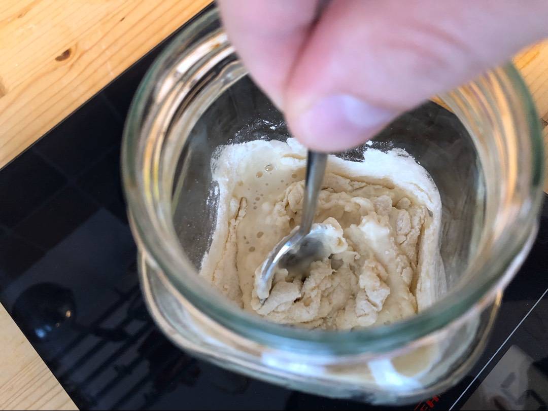 Saját kovászom recept – 1. lépés